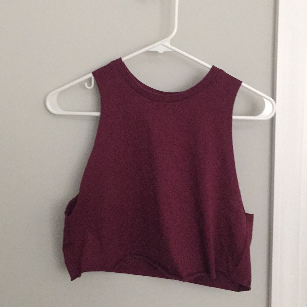 Crop tank top